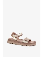 Sandále model 213158 Krok vo veľkom štýle