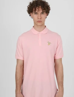 Pánske tričko John Frank JFTPOLO14-BANANA