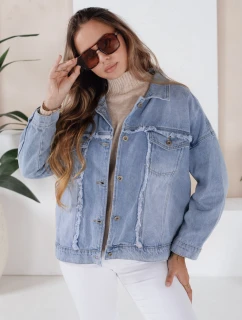 Dámska džínsová bunda DENZARIA modrá FashionStreet TY4905