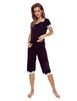 Dámske pyžamo Aster black - ELDAR Dámske pyžamo Aster black - ELDAR