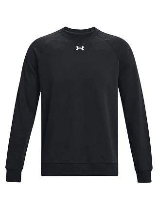 Pánska mikina Under Armour Rival Fleece Crew, čierna, 1379755 001