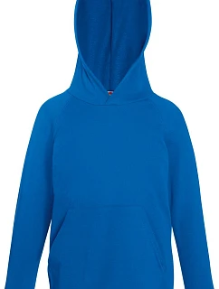 Fruit of the Loom Kids Lightweight Hooded Sweat Detská mikina s kapucňou 16.2009 kráľovská modrá