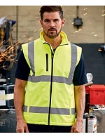Yoko HV 006 Hi-Vis softshellová vesta 79.V006 hi vis orange Yoko HV 006 Hi-Vis softshellová vesta 79.V006 hi vis orange