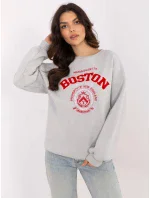 Mikina EM BL 617 15.55P svetlo šedá