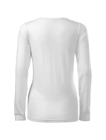 Štíhla košeľa pre ženy biela