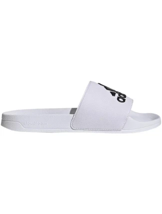 Adilette U GZ3775 bielo-čierne tenisky - Adidas