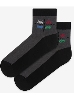 Tenké farebné ponožky 11-15 rokov chlapec 244.N59