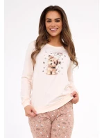 Cornette 671/431 Dámske pyžamo Sweet Dog dĺžka/r S-2XL Cornette 671/431 Dámske pyžamo Sweet Dog dĺžka/r S-2XL