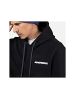 Pánska mikina ROSSIGNOL WATERFALL H RELAX SWEATSHIRT, čierna Pánska mikina ROSSIGNOL WATERFALL H RELAX SWEATSHIRT, čierna