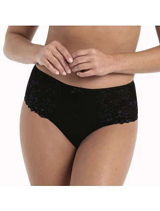 Suzette nohavičky vyššie+ 1953 čierna - RosaFaia