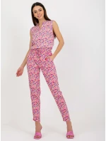 Dámske nohavice D73770M61869J ružové - FPrice