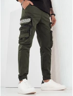 Pánske bojové nohavice zelené FashionStreet UX4160