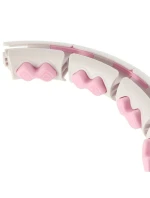 Obruč HMS HHW06 s okami, závažím a počítadlom ružovej farby Obruč HMS HHW06 s okami, závažím a počítadlom ružovej farby