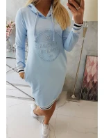 Modré šaty Brooklyn