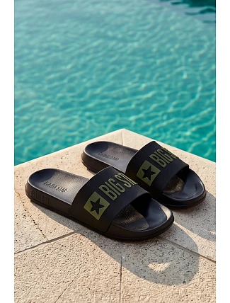 Pánske papuče Big Star SS174359 Black Pánske papuče Big Star SS174359 Black