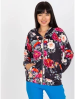 Mikina RV BL 8143.83P čierna a červená