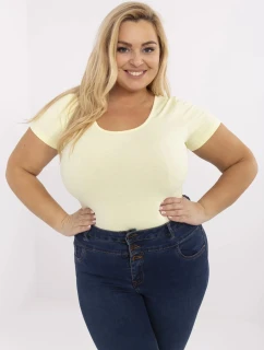 Tričko RV TS A556.03 svetlo žlté