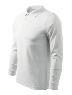 Polokošeľa Malfini Single J. LS M MLI-21100 biela