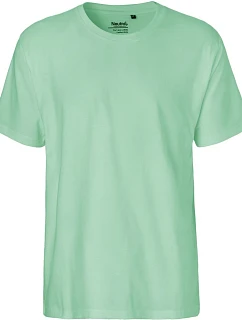 Neutral O 60001 Pánske tričko z hrubej bio bavlny 77.6001 dusty mint