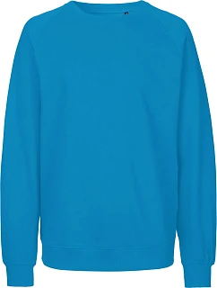 Neutral O 63001 Unisexová mikina s raglánovými rukávmi z bio bavlny 77.6301 sapphire