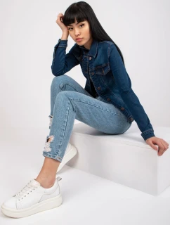 Dámska bunda RO KR CKT 4007 tmavo modrá