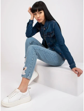 Dámska bunda RO KR CKT 4007 tmavo modrá