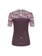 Rogelli ESSENTIAL GRAPHIC dres bordovo-koralový XS