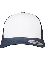 Flexfit 6606CF 6-panelová čiapka typu Trucker 55.06CF tmavomodrá/biela/tmavomodrá Flexfit 6606CF 6-panelová čiapka typu Trucker 55.06CF tmavomodrá/biela/tmavomodrá