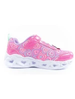 Skechers S Lighs-Heart Topánky pre dievčatá Športové pohodlné LED