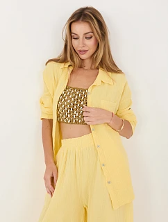 MI košeľa KS 2337.18 svetložltá