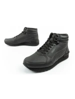 Puma ST Runner v4 Mid športové topánky Pánske členkové tenisky Black Puma ST Runner v4 Mid športové topánky Pánske členkové tenisky Black