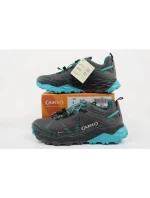 Aku dámska treková športová obuv Flyrock Gore-tex odolná sivá modrá dámska Aku dámska treková športová obuv Flyrock Gore-tex odolná sivá modrá dámska
