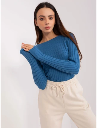 PM SW PM1089 Sveter.09P tmavo modrá