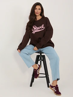 Blúzka RV BL A1080.21P tmavohnedá