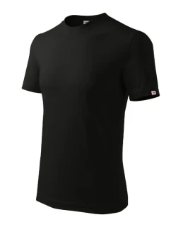 Base tričko unisex black 01 (štítok značky)