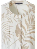 Dámska froté nočná košeľa 70231-144-6 béžová-potlač - Pastunette