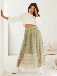 PASTELLA zelená tylová sukňa FashionStreet CY0423