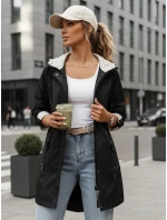 Dámska prechodná bunda parka MEROY black FashionStreet TY4290