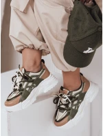 Dámske športové tenisky RUNWIN green FashionStreet ZY0611