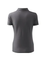 Dámske tričko Pique Polo steel grey