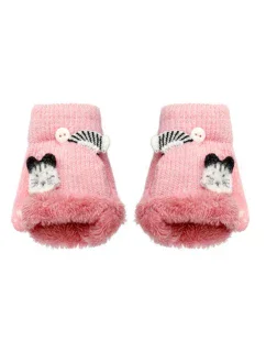 UZAVRETÉ RUKAVICE S KOŽUŠINOU R-211