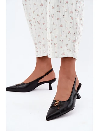 Lodičky na podpätku, model 230718 – Step in style Lodičky na podpätku, model 230718 – Step in style