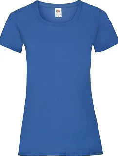 Fruit of the Loom Lady-Fit Valueweight T Dámske tričko 16.1372 kráľovská modrá