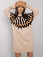 LC SK 0098 Šaty.37X béžová LC SK 0098 Šaty.37X béžová