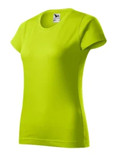 Základné tričko dámske limetkové