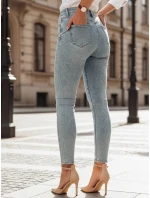 Dámske džínsové úzke nohavice s GLAMSKIN modré FashionStreet UY2441 Dámske džínsové úzke nohavice s GLAMSKIN modré FashionStreet UY2441