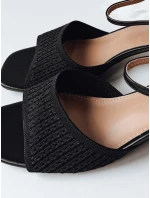 Dámske sandále OLYMIRA black FashionStreet ZY0952 Dámske sandále OLYMIRA black FashionStreet ZY0952