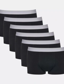 Pánske boxerky GO ABC 2.0 Hipster 6P - BLACK - black 0004 - SLOGGI