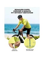 Pánske cyklistické tričko Rockbros, farba fluor, veľkosť L Pánske cyklistické tričko Rockbros, farba fluor, veľkosť L