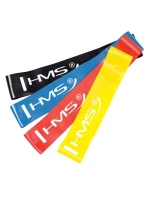 Súprava cvičebných pásov HMS SET GU04